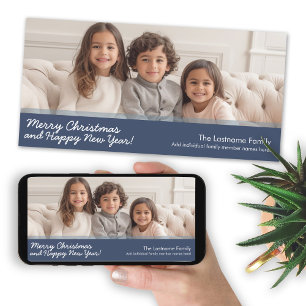 Fotografía horizontal o Panorámica Feliz Navidad