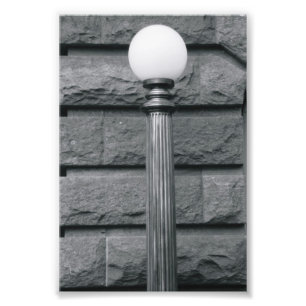 Fotografía I2 4x6 blanco y negro de la letra del