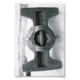 Fotografía I6 4x6 blanco y negro de la letra del