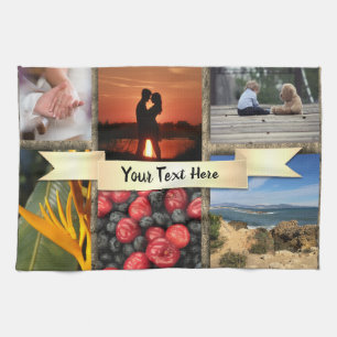 Fotografía Impresión de toalla de té personalizada