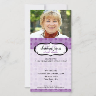FOTOGRAFÍA INVITACIONES DE CUMPLEAÑOS :: delicioso