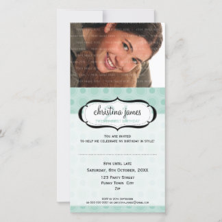 FOTOGRAFÍA INVITACIONES DE CUMPLEAÑOS :: delicioso