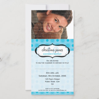 FOTOGRAFÍA INVITACIONES DE CUMPLEAÑOS :: delicioso