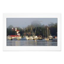 Fotografía matutina del puerto de Georgetown