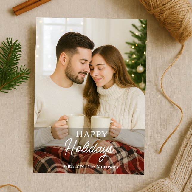 Fotografía moderna Cute Festividad Felíz Tarjeta d (Subido por el creador)