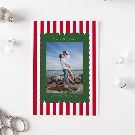 Fotografía moderna personalizada de Navidad