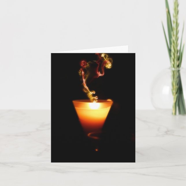 Fotografía original, tarjeta de felicitaciones en  (Anverso)