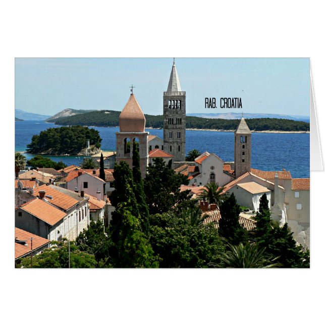Fotografía paisajística de Rab, Croacia (Anverso (Horizontal))