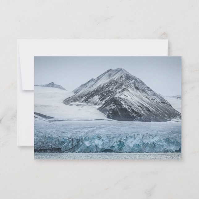 Fotografía panorámica de Svalbard (Anverso)