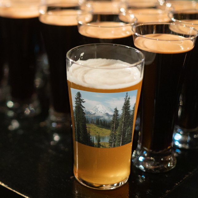 Fotografía panorámica del Monte Rainier (In Situ)