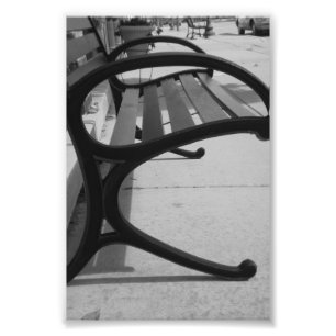 Fotografía R5 4x6 blanco y negro de la letra del