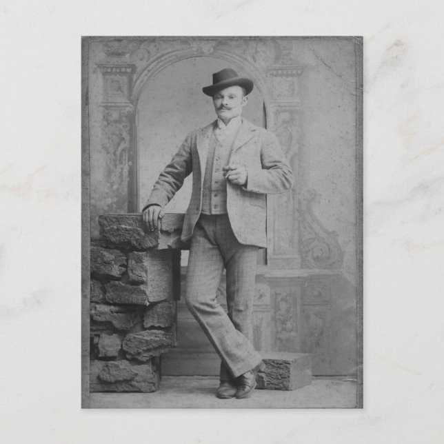 Fotografía retro vintage de postales (Anverso)