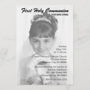 Fotografía superpuesta Invitaciones a la Primera C