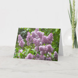 Fotografía Tarjeta-Floral de la nota en blanco