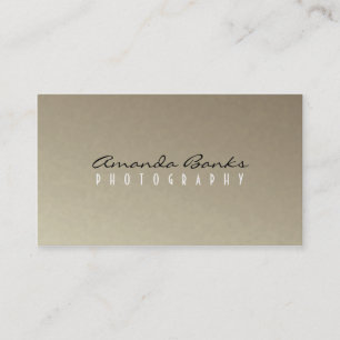 Fotografía - tarjetas de visita