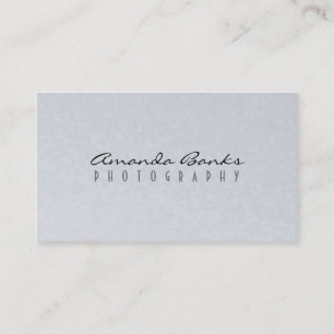 Fotografía - tarjetas de visita