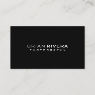 Fotografía - tarjetas de visita