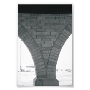 Fotografía V1 4x6 blanco y negro de la letra del