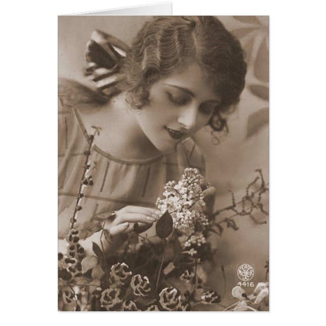 Fotografía Vintage Flapper (151) (Frente)