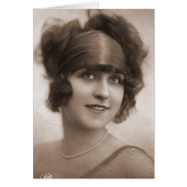 Fotografía Vintage Flapper (71) (Frente)