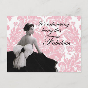 Fotografía vintage, tarjeta postal de moda de la d