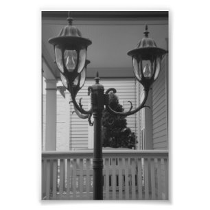 Fotografía Y7 4x6 blanco y negro de la letra del