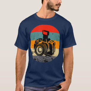 Fotógrafo - Camisa de cámara retro vintage