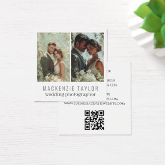 Fotógrafo de Bodas 2 Código QR Personalizado Foto