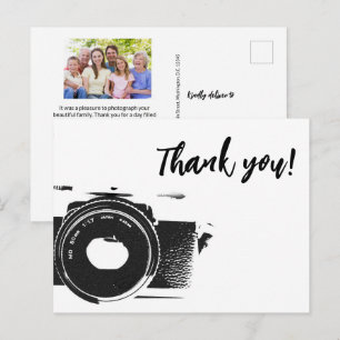 Fotógrafo de Familia Sin logo Tarjeta Postal de Fo