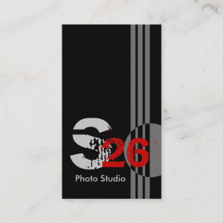 Fotógrafo de Photo Studio Tarjetas de visita origi