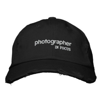 Fotógrafo En Gorra Focus