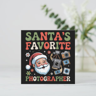 Fotógrafo favorito de Santa regalo de Navidad dive