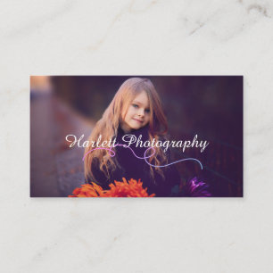 Fotógrafo, fotografía, tarjeta de visita