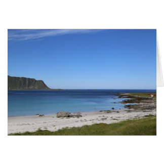 Fotokarte playa en montaña de ram