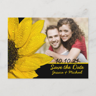 Fotomontaje de girasol - Salven la tarjeta postal 