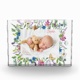 Fotos con borde de flores silvestres 