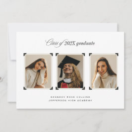 Fotos con la Invitación de graduación de Album Cor