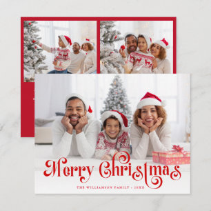 Fotos con letras elegantes de Feliz Navidad
