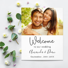 Fotos de bienvenida del programa de bodas