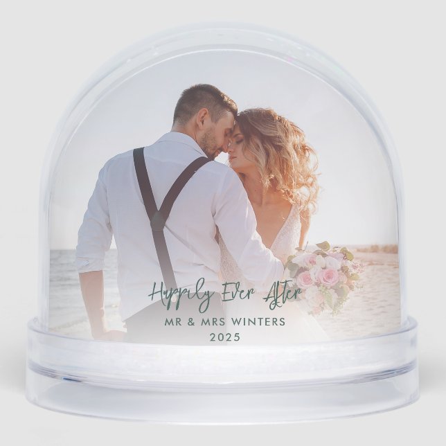 Fotos de bodas felices para siempre después del Pe (Anverso)