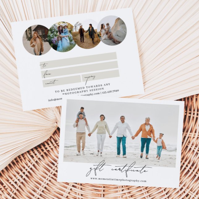 Fotos de circulo moderno certificado de regalo de  (Subido por el creador)