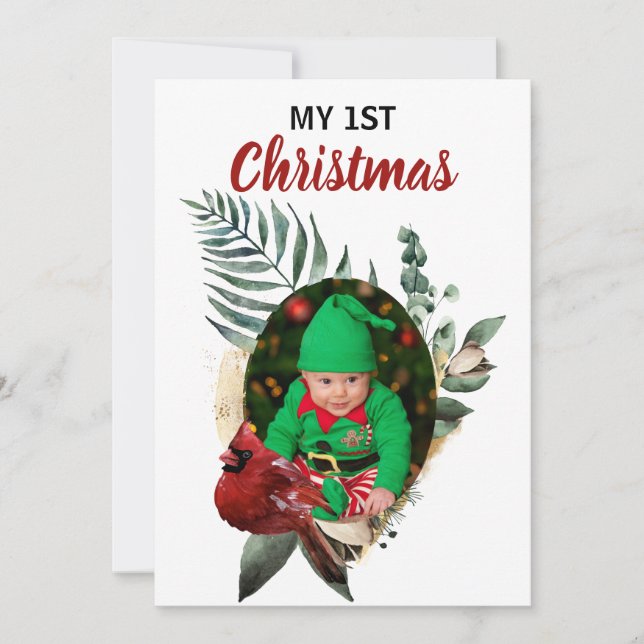 Fotos de dos Recienes nacidos de mi primer Navidad (Anverso)