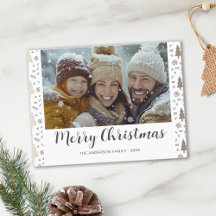 Fotos de escritura moderna de Feliz Navidad