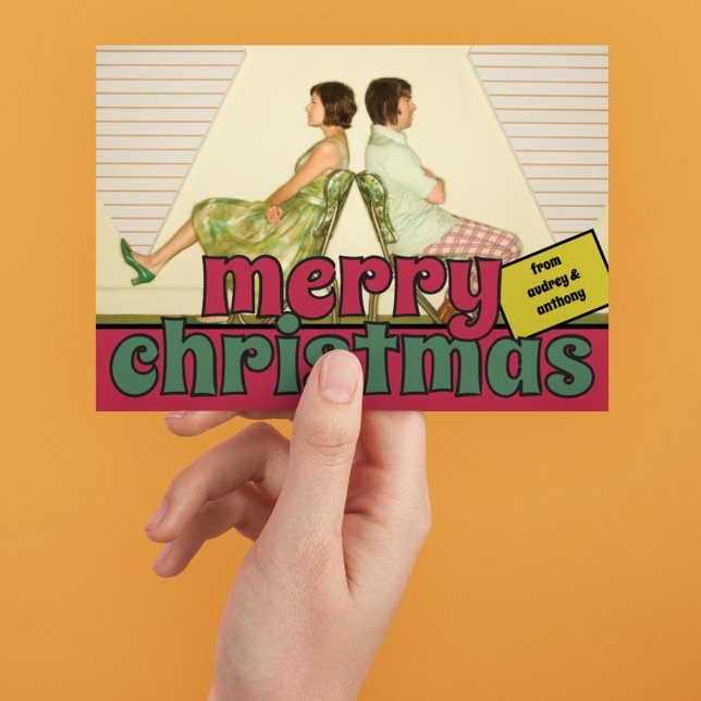 Fotos de estilo retro del mensaje de navidad de Me (Subido por el creador)