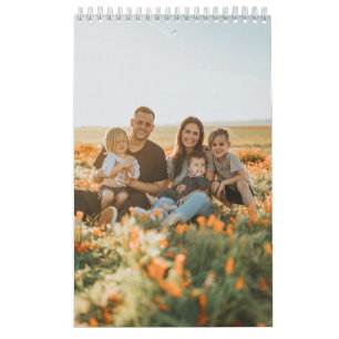 Fotos de familia Calendario 2027 12 Meses