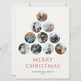 Fotos de Feliz Navidad Multiplusa Rojo