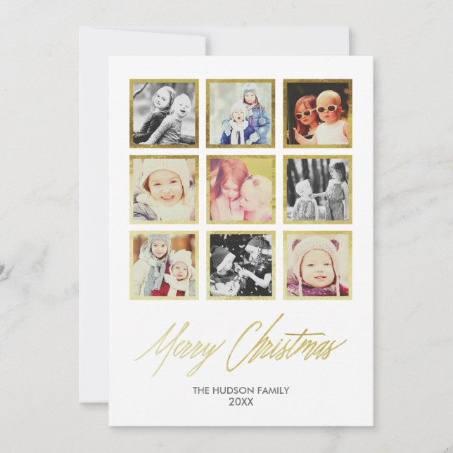 Fotos de Gallery Square en Faux Gold Foil en Insta (Anverso)