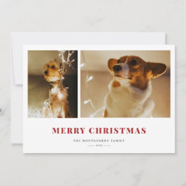 Fotos de Isla de la Feria Roja de Navidad de Feliz