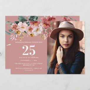 Fotos de la edad editable de la floral de la acuar