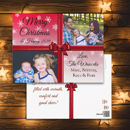 Fotos de la familia de navidad de Feliz Navidad Bo